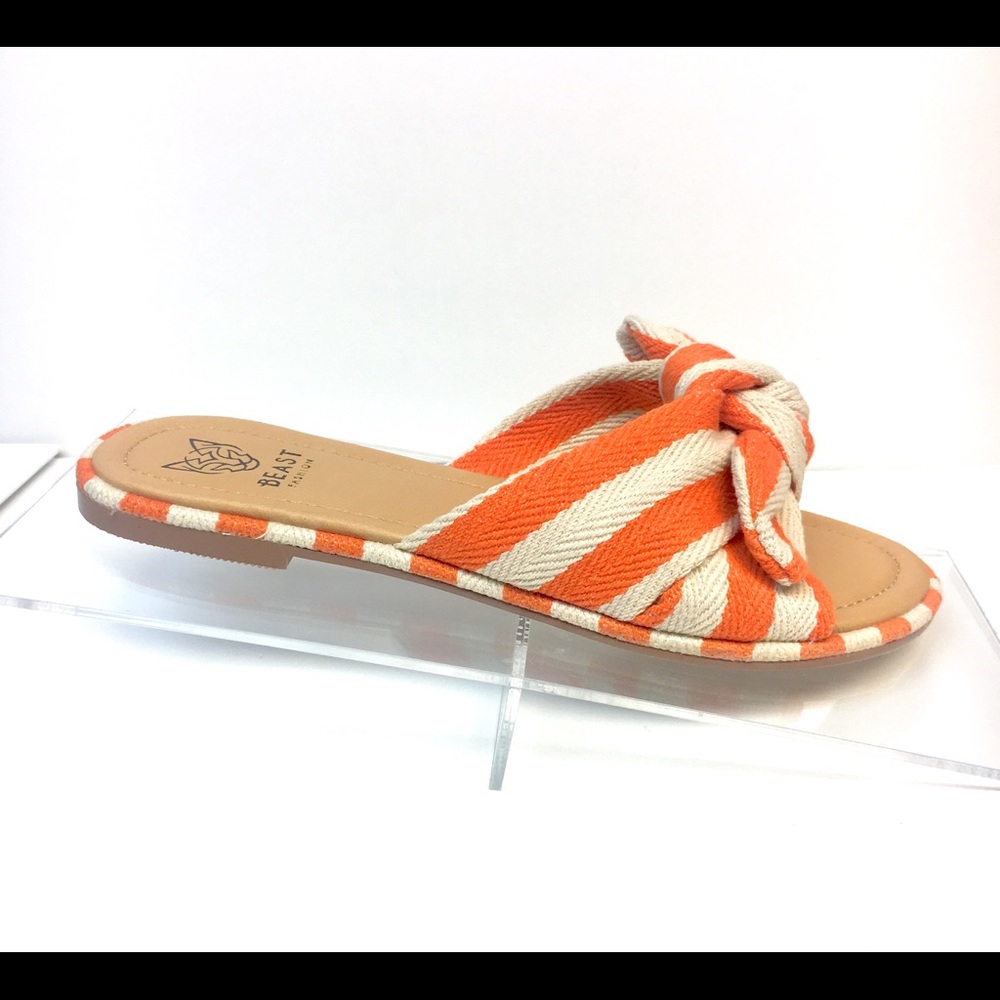 Bow Retro Sandal Mule Sip Ons - Picture 2 of 7